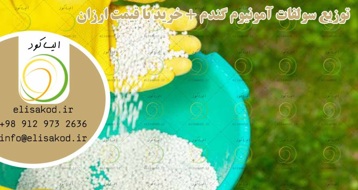 توزیع سولفات آمونیوم گندم + خرید با قیمت ارزان