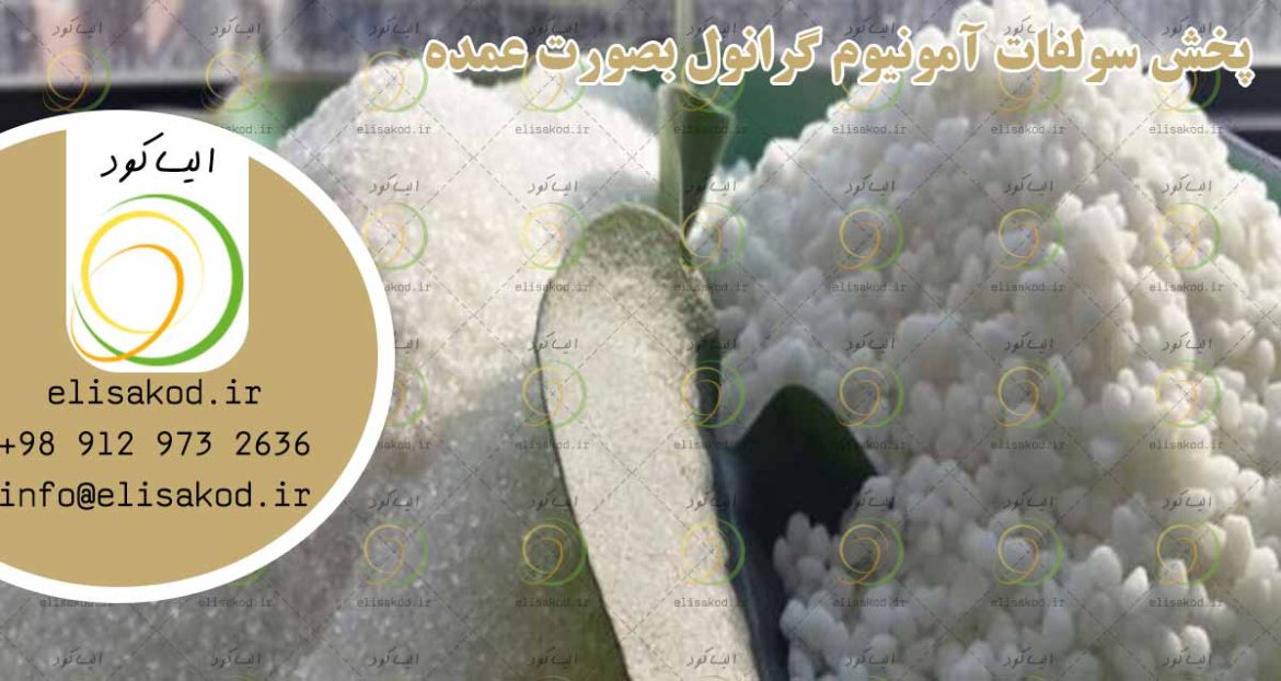 پخش سولفات آمونیوم گرانول بصورت عمده